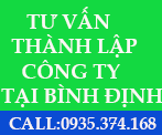  Dịch vụ thành lập mới công ty tại Bình Định
